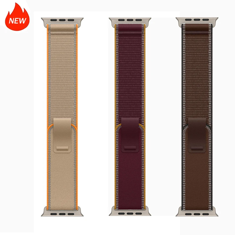 Sport Loop Velcro - Alpine Loop – новый бордовый нейлоновый