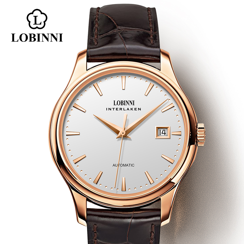 Seiko Watch Presage - Мужские механические часы LOBINNI L12026 с