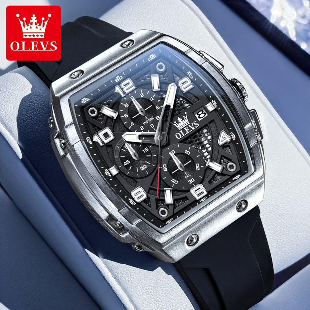 Мужские часы OLEVS 2976, роско – обзор и цена Cartier Watch Tank