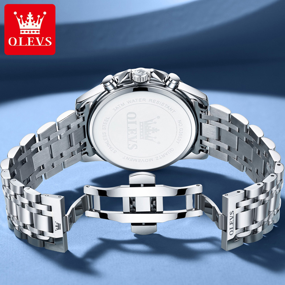 Мужские часы OLEVS 3653 с кале – обзор и цена Cartier Watch Tank