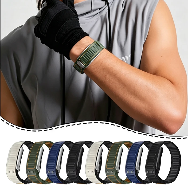 Нейлоновый ремешок для Whoop 5 – обзор и цена Sport Loop Velcro