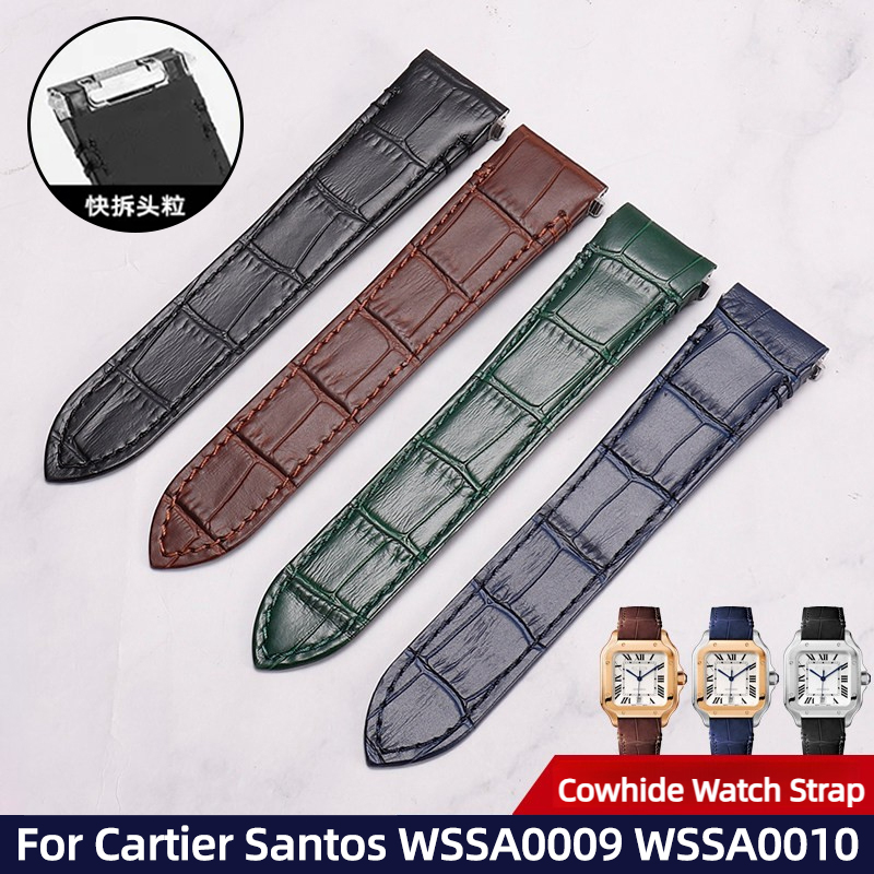 19 мм, 21 мм, быстросъемный ре – обзор и цена Cartier Watch Santos