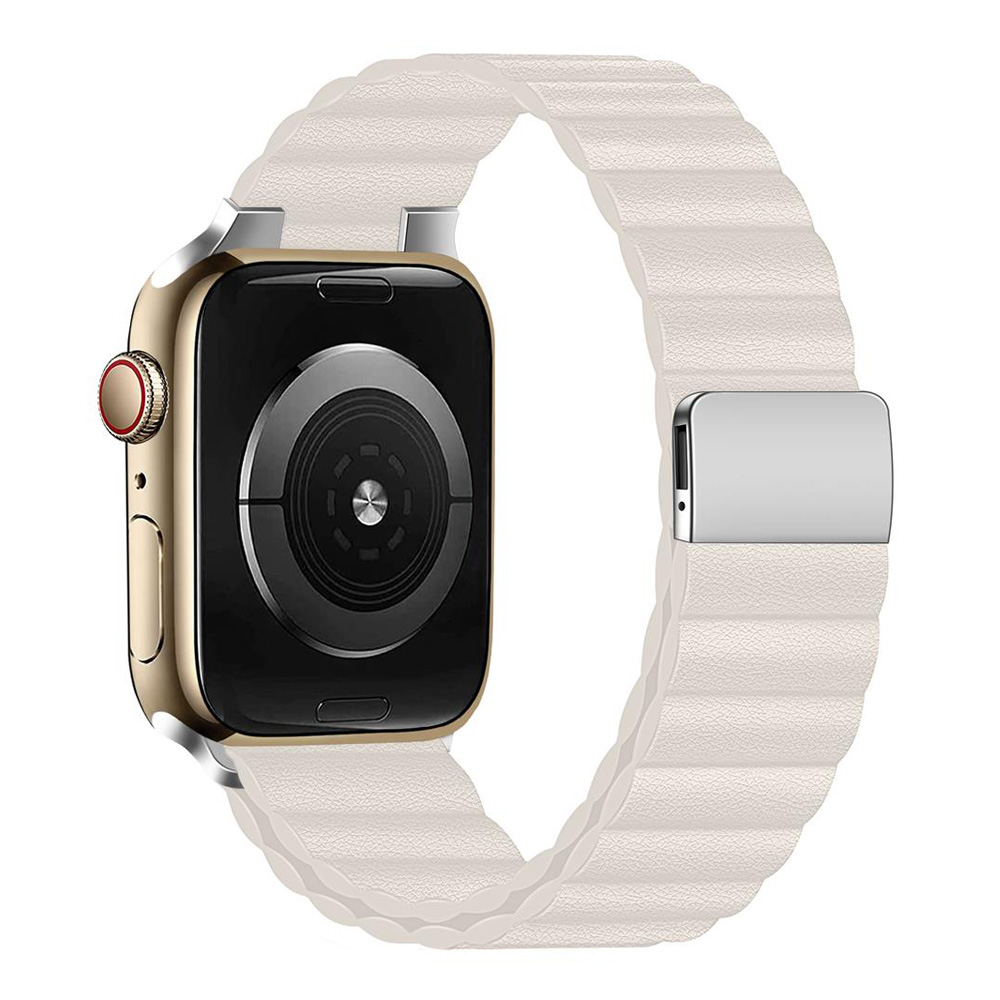 Ремешок кожаный для Apple watc – обзор и цена Milanese Loop Magnetic